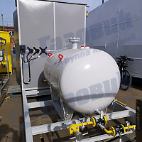 Отгрузка пункта наполнения бытовых газовых баллонов (ПНБ)